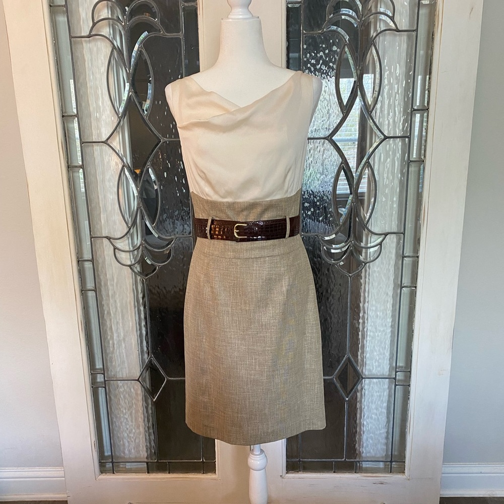 Antonio Melani Sheath Dress with Belt